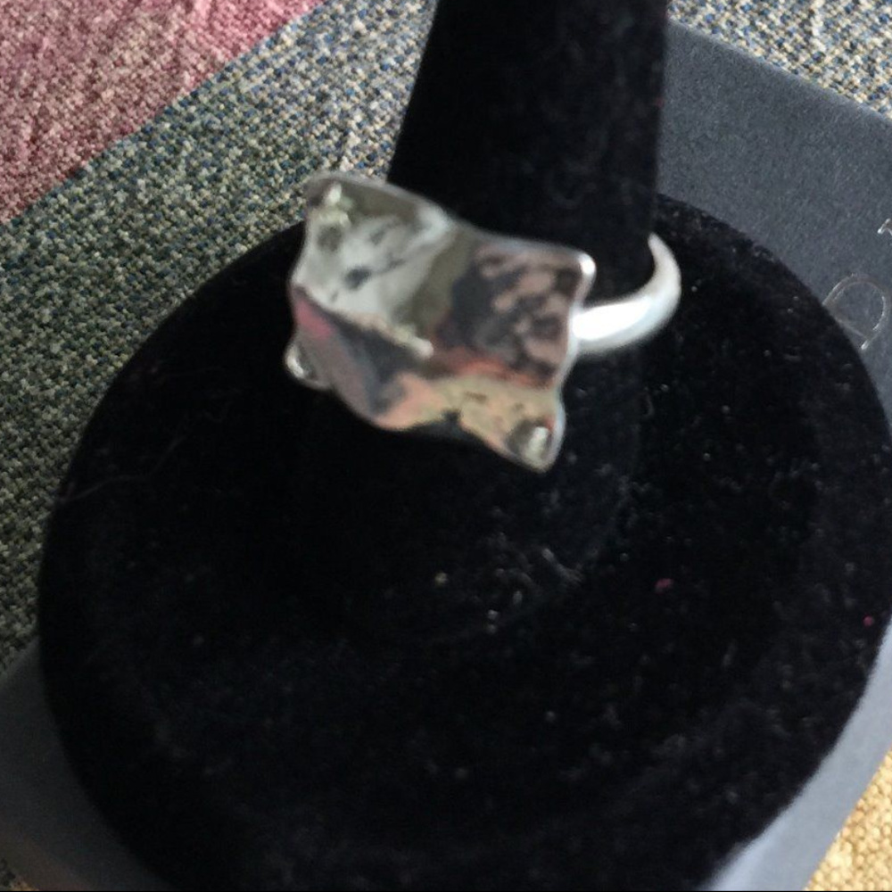 Silpada Square Root Ring-size R3358 New